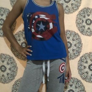 Marvel Captain America pajama set!!